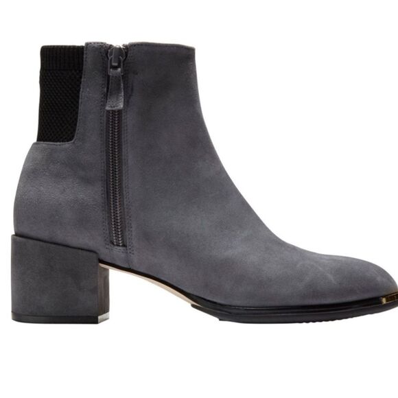 Cole Haan Grand Ambition Holland Grey Booties Size 7.0 New! - Picture 1 of 7